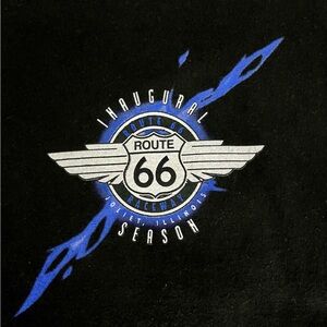 Rare Vintage Route 66 Raceway Inaugural Season Shirt